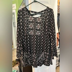 Style and Co Boho Top